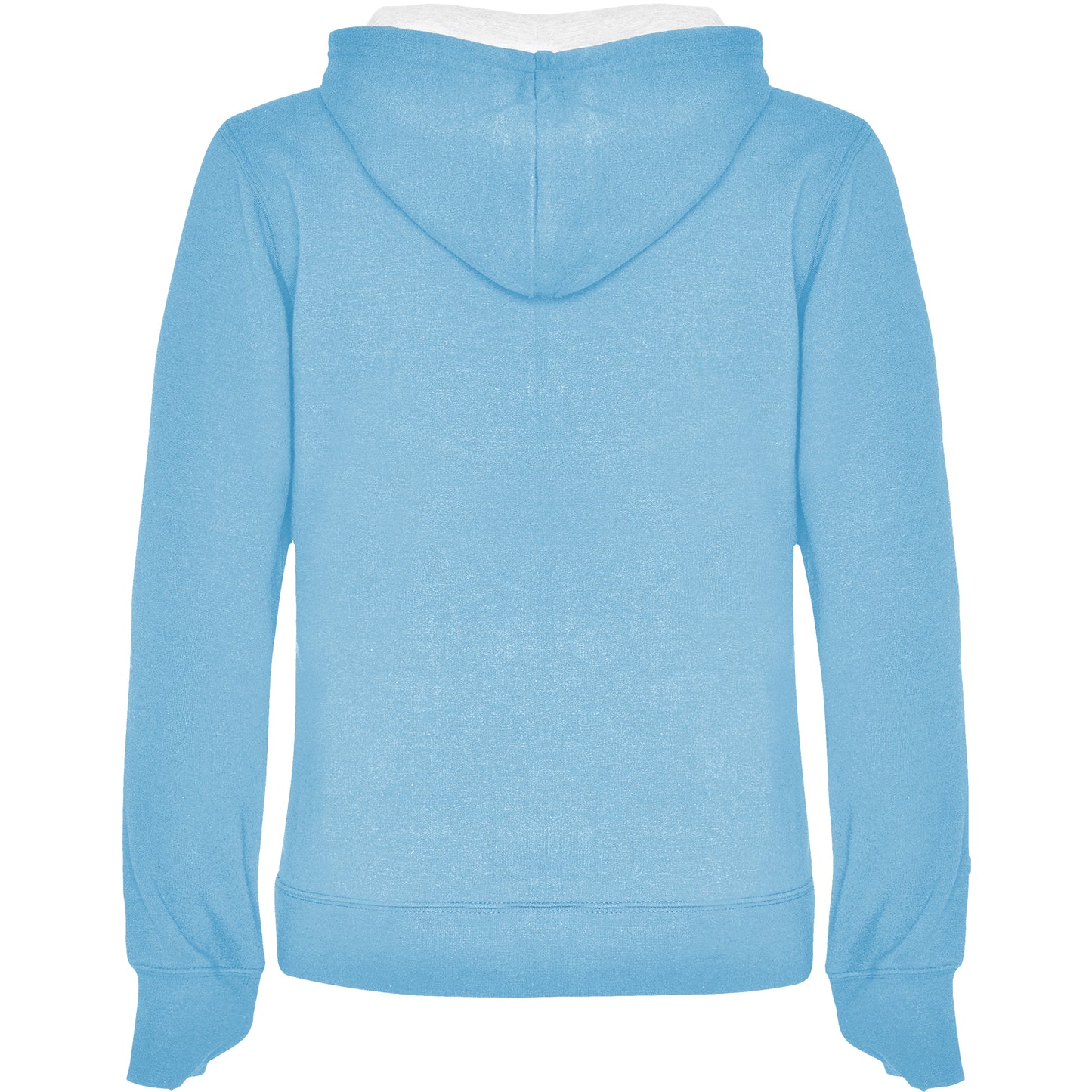 Sudadera Urban Woman celeste/blanco